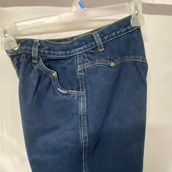 Rockies Jeanswear Vintage Jeans Denim Western Cowgirl 28/7 XL High Waisted  EUC - Picture 5 of 11